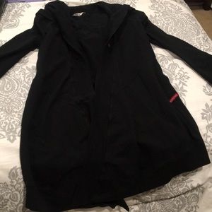 Hardtail hooded button up